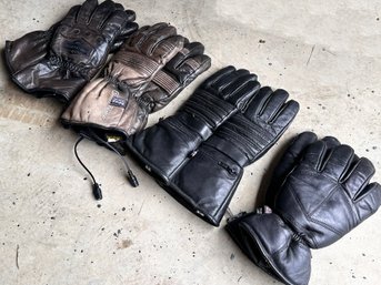 An Assortment Of Cycling Gloves