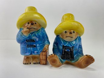 Paddington Bear Salt & Pepper Shaker Set