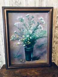 Vintage Painting And Frame