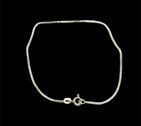 Vintage Sterling Silver Small Chain Linked Bracelet