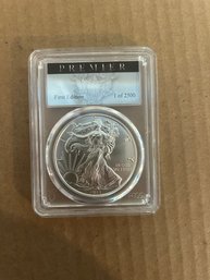 Beautiful 2021 American Silver Eagle - Type 1 - PCGS MS-70