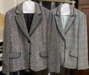 Two Horst Baslar Womans Blazers- Size EU 44/US 18