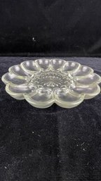 Glass Deviled Egg Serving Dish