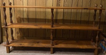 Three Tier Console Shelf