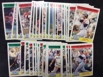 1985 Drake's Big Hitters 44 Card Set - L