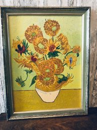 Vintage Painting And Frame