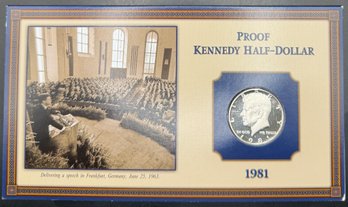 1981-S Proof Kennedy Half Dollar