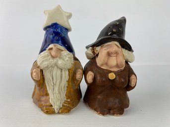 Wizard Couple Salt & Pepper Shaker Set