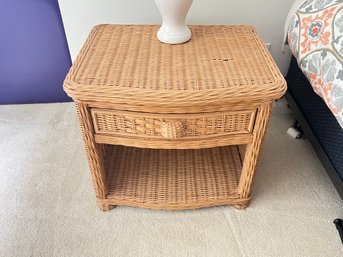 Pair Of Pier 1 Wicker Night Stands