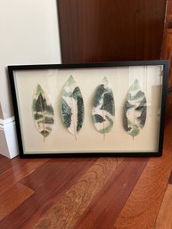 Japanese Painted Leaf Artwork Sgd