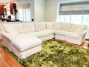 A Large Modular Sectional Sofa By Arhaus