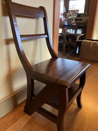 Library Chair/Step Stool