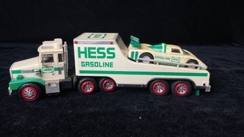 1988 Hess Toy Truck With Race Car