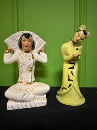 Vintage Japanese Porcelain Collectibles 9'