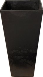 Tall Modern Tapered Planter, Black ( 1 Of 2 )