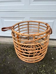 Tommy Bahama Bent Bamboo Hamper Basket