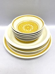 11 Piece Assortment Of Cavalier Ironstone By Royal China