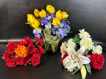 A Pretty Assortment Of Faux Florals