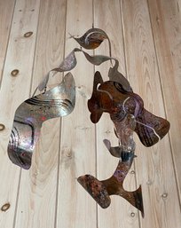 Outsider Art Metal And Paint Mobile