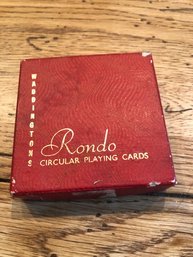 Waddingtons Rondo Circular Playing Cards/full Set & 1 Joker