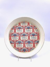 Vintage Round Budweiser Tray