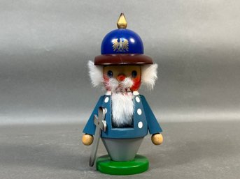 A Vintage Holiday Nutcracker, Handcrafted By Steinbach In Germany