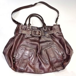 Cole Haan Rich Brown Leather Bag