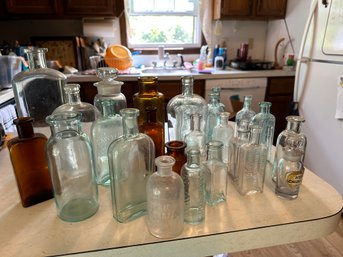 Large Vintage Bottle Collection