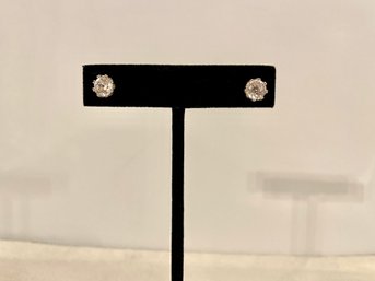 Stunning Tacori CZ Stud Earrings