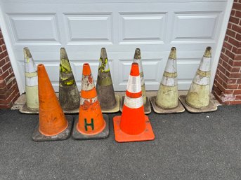 Lot Of Traffic Cones