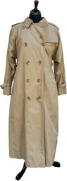 A Vintage Burberry Overcoat - Men's Medium Size