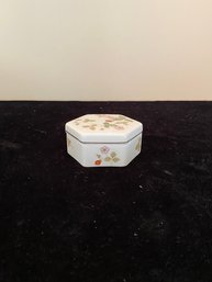 Wedgwood Wild Strawberry Bone China Hexagon Necklace Box