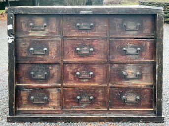 A Meiji Era Kusuri Tansu, Or Medicine Chest