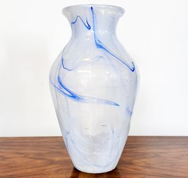 A Hand Blown Glass Vase