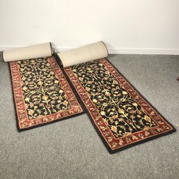 Pair Of Wool Runner Rugs By Safavieh