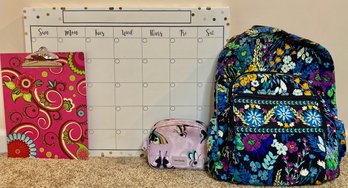 Vera Bradley And School Accessories Lot