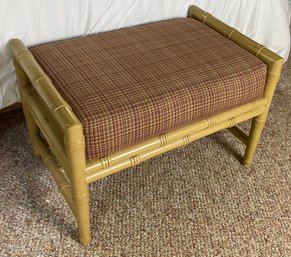 Bamboo Style Bench