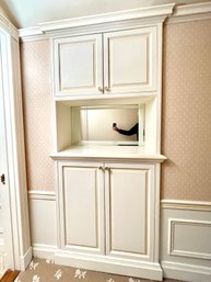 Custom Built - In Cabinet With Mirror - Primary Hallway