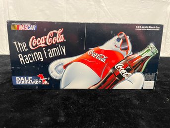 Dale Earnhardt Jr. 1998 Coke Polar Bear 1/24 Diecast Bank In Box Action