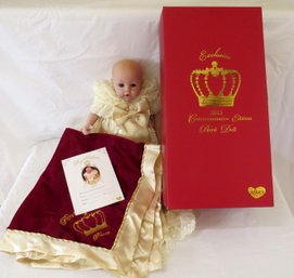 2013 Commemorative Edition Great Britain Royal Doll Prince George By Adora