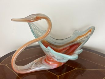 Art Glass Swan