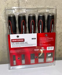 New Craftsman 5-Piece Wood Chisel Set