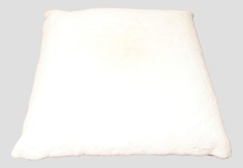Evelyne Prelonge From France White Luxury Faux Fur Floor Pillow $1,169