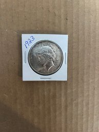 Beautiful 1923 Peace Silver Dollar