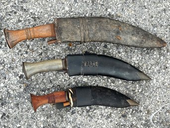 Antique Gorkha (Nepalese) Army Knives