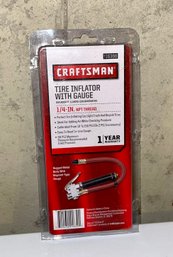 New Craftsman Tire Inflator With Gauge