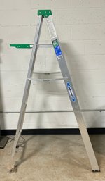 Werner ALUMINUM 6 Ft Step Ladder ~ Model 356 ~