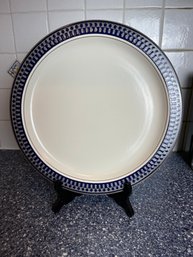 Mikasa Aztec Blue Plate