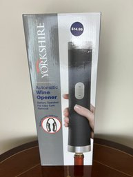 Yorkshire Automatic Wine Opener - New In Box