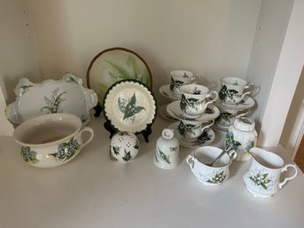 Eclectic 21 Piece Portmerion Limoges Royal Windsor Dish Decor Lot!!!